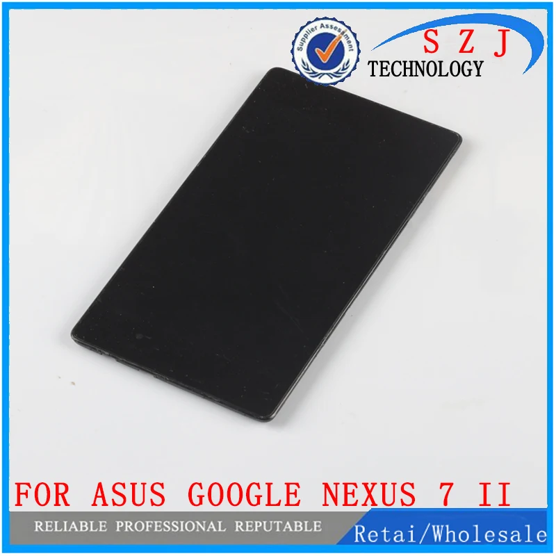 LCD Display +Touch Screen Digitizer with FRAME For ASUS Google Nexus 7 II 2nd 2013 ME571KL K009 Nexus7C LTE/4G/3G LCD Assembly 5pcs lot 100% original new display screen lcd assembly with frame for lg nexus 5 d820 d821 lcd black