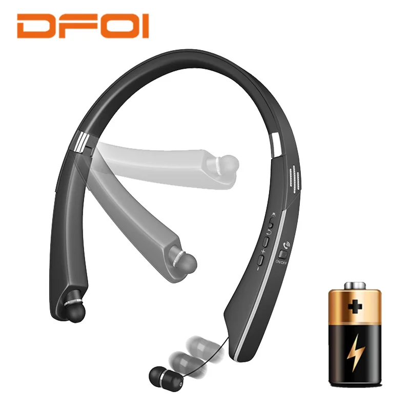 DFOI Bluetooth Earphones Wireless Sport Headphones Foldable Wireless Bluetooth Earphone Headset Handsfree Earbud For smart phone DFOI Bluetooth Earphones Wireless Sport Headphones Foldable Wireless Bluetooth Earphone Headset Handsfree Earbud For smart phone