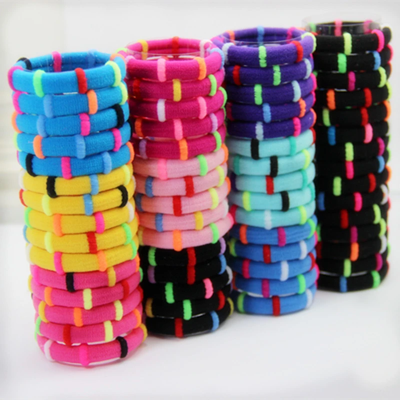 

Fashion Dot Women Elastic Hair Bands New Scrunchy Clothing Hairband Ribbon Ring Baby Headband Ponytail Jewelry Hair Accessories