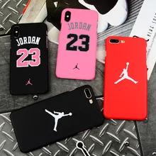 

Hot Jordan 23 Chicago bull sports Matte hard plastic case for iphone 7 7plus 5 5s se 6 S 6s plus 8 8plus X Coque cover cases