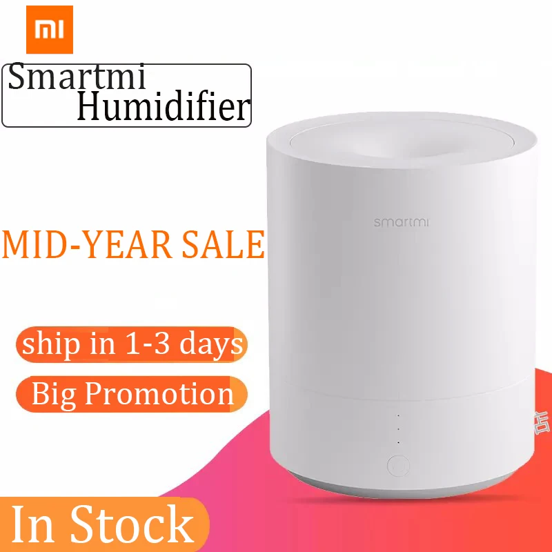 Новое поступление Xiaomi Smartmi увлажнитель воздуха для дома ароматерапия эфирное