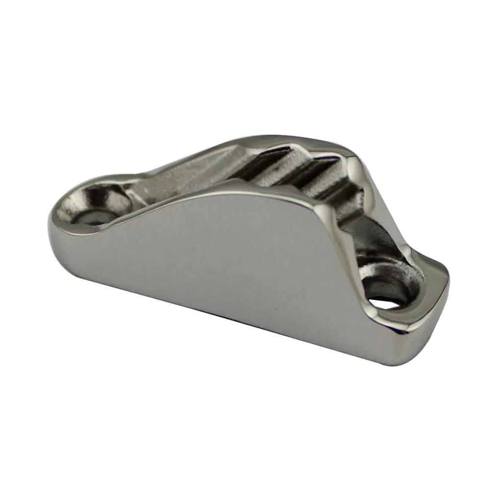 

Boat Stainless 316 Deck Wire Rope Clam Cleat Marine Yacht Line Flag Anchor 5pcs 5mm Stainless Steel Cable Jam Cleat