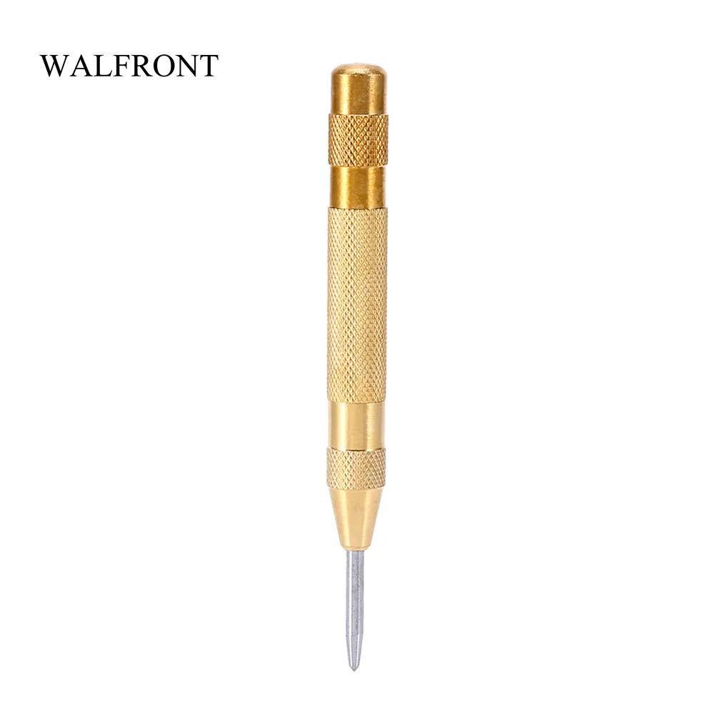 WALFRONT 5inch Automatic Center Punch Drill Bit Spring Loaded Marking