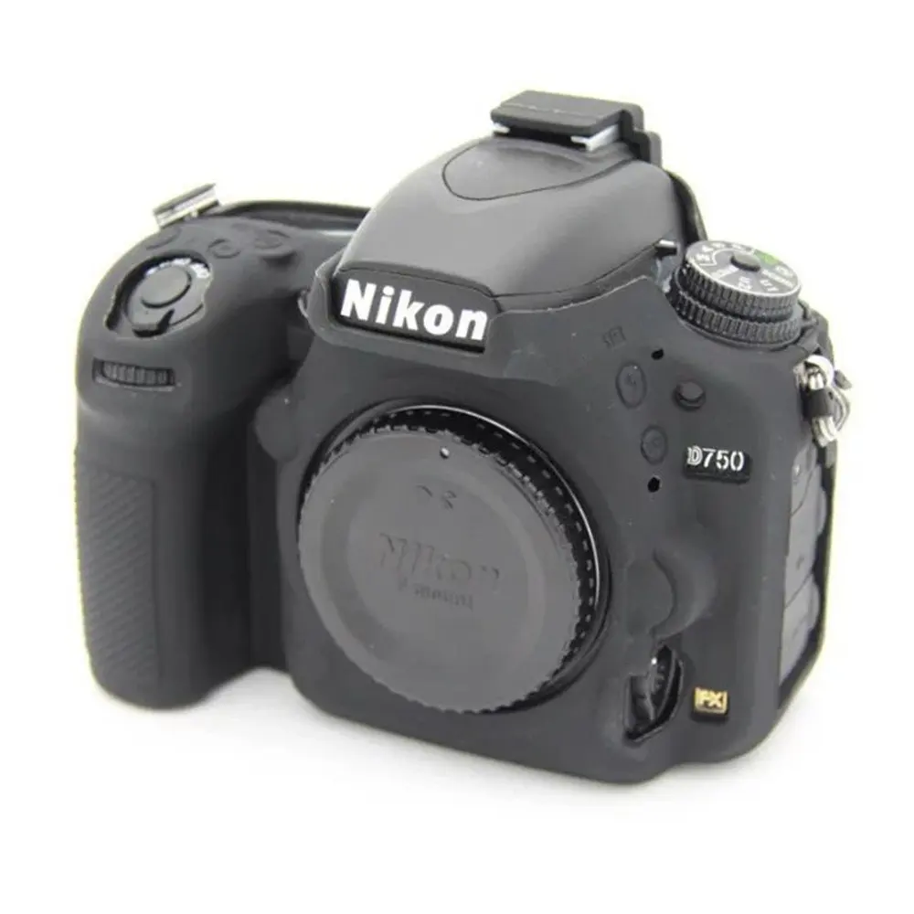 Силиконовая кожа брони чехол корпус протектор для Nikon D750 тела DSLR камеры только
