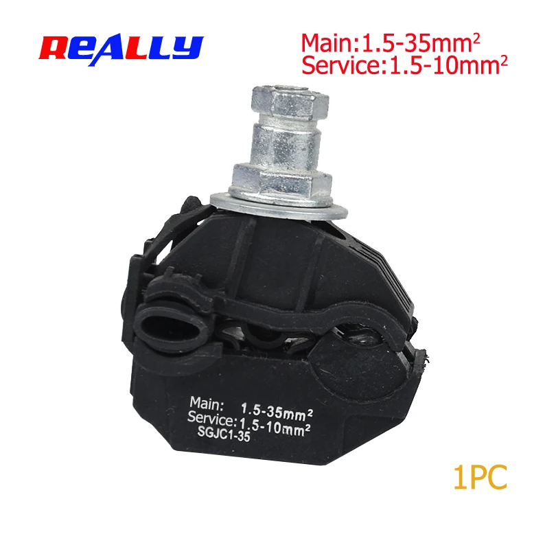 

REALLY 1PC Insulation piercing connector,insulation piercing clamp,ipc,piercing clamp,cable connector main1.5-35 service1.5-10