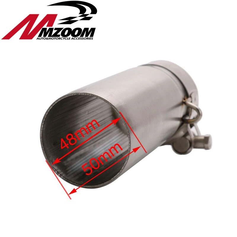 Free shipping Motorcycle Connection Motor Outlet Slip On Connector Tube For Yamaha R6 YZF 2006 2007 2008 2014|motor motorcycle|slipslip on |
