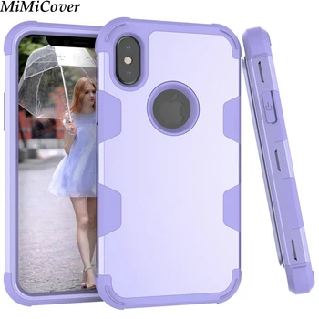 

30pcs/lot For iPhone 6 6S 6 Plus 6S Plus Heavy Duty Shockproof Case Detachable PC+Silicone Case For iPhone X 8 8 Plus 7 7 Plus