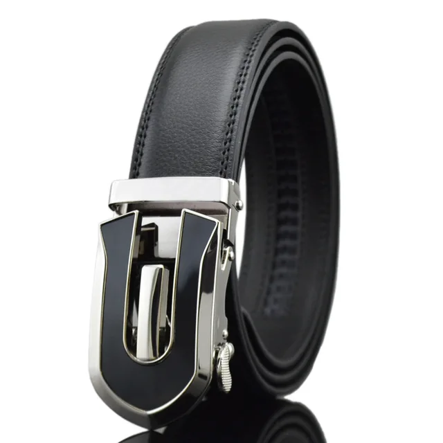 MUSENGE Designer Men belts Business Genuine Leather High Quality