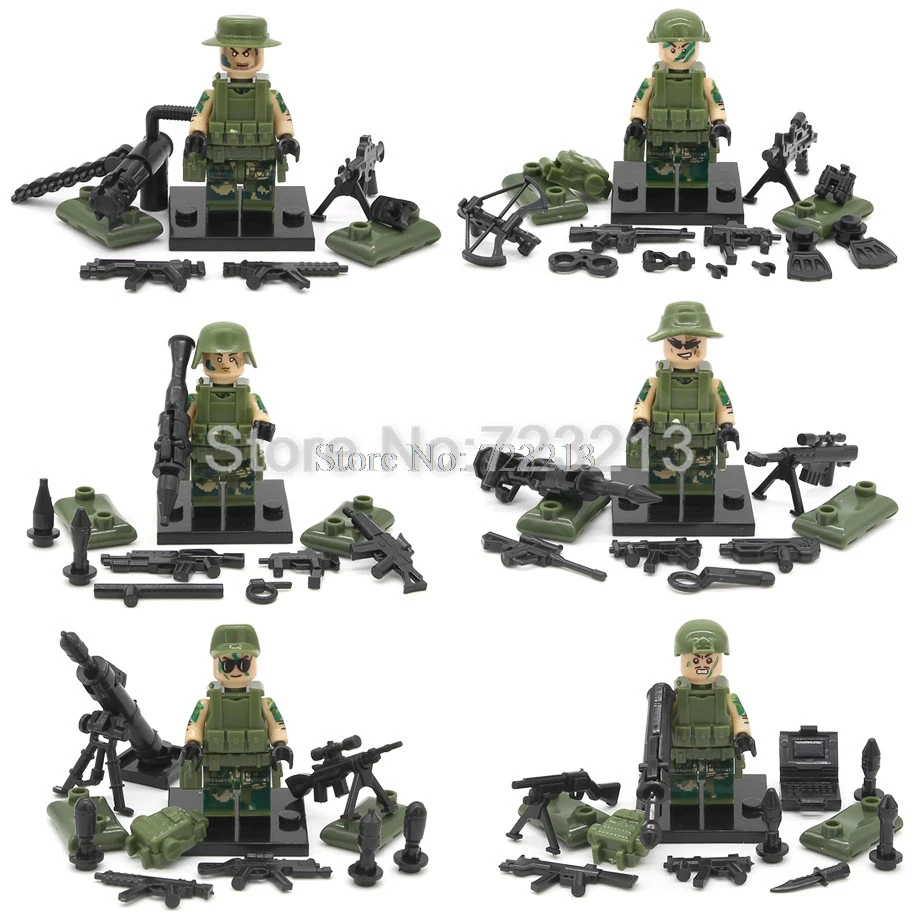 block tech swat team construction set