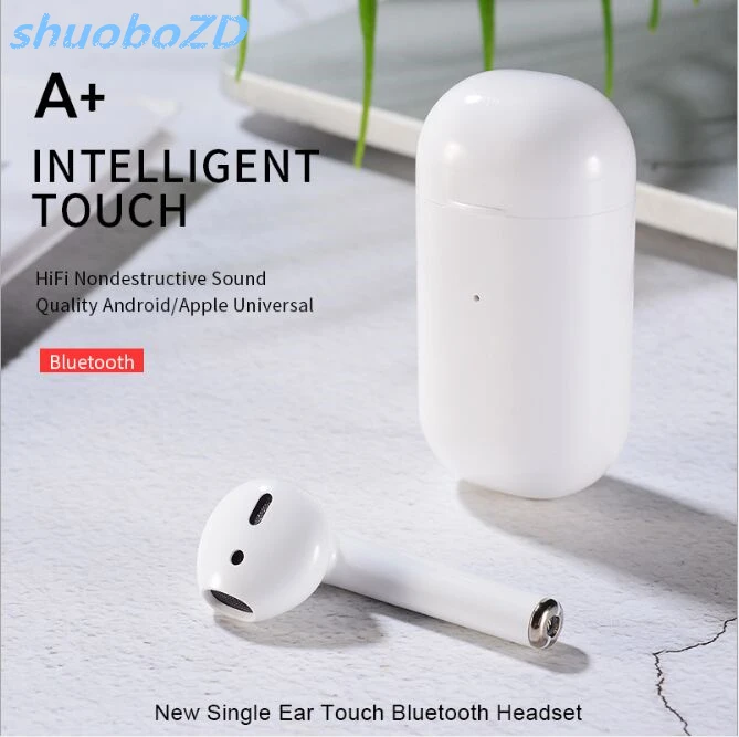 

shuoboZD Mini TWS V5.0 Wireless Earphones Bluetooth Earphones 3D Stereo Sound Earbuds with Charging box for Huawei Apple