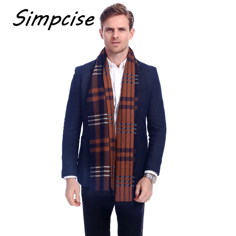 head scarves for men New Design Plaid Adult Fashion Viscose Blend Soft Bufandas Winter Scarf  Warm Winter Scarves A3A18927 best scarves for men