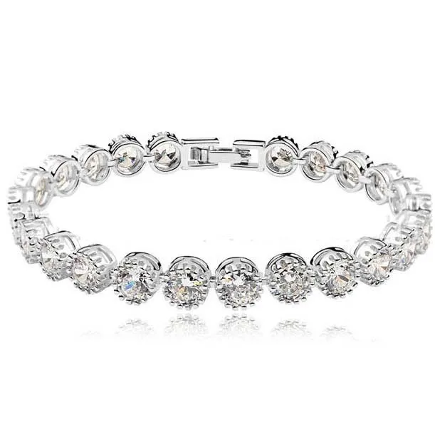 Красочные Круглый качество циркон браслет с инкрустацией