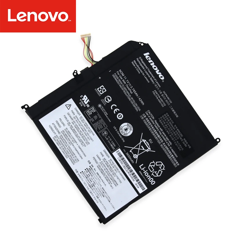 Аккумулятор для ноутбука lenovo ThinkPad X1 helix 45N1102 45N1103 встроенный аккумулятор 11,1 В