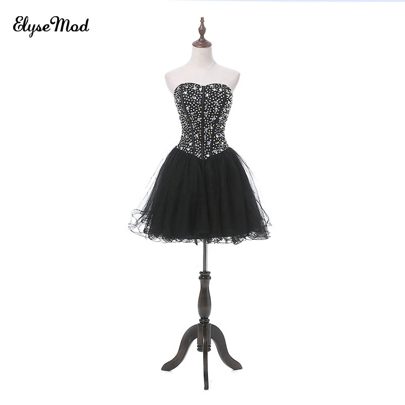 short black dress for prom