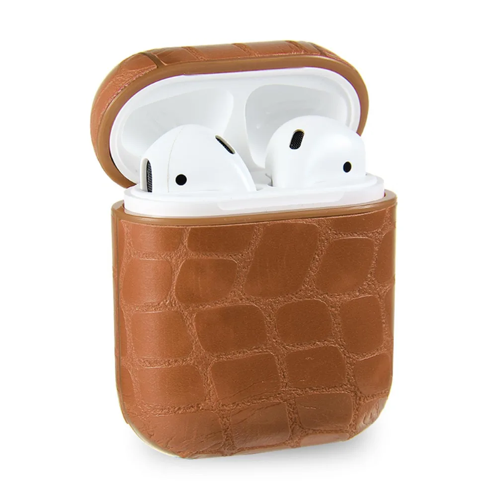 

23 Style Case Cover For AirPods Leather Silicone Earphone Protective Case for Apple Airpods Charging Box Portable Earphone Bags