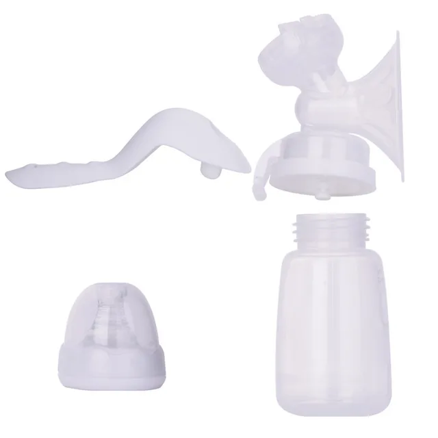 1Pcs Comfortable Manual Breast Pump Adjustable Original Manual Breast Nipple Pump With Milk Bottle Nipple Suction Breast Milker
