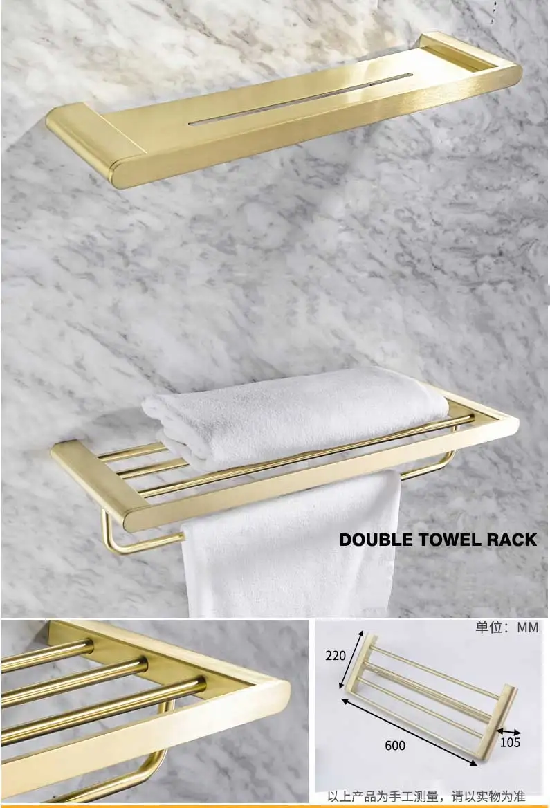 Нарисованная проволокой Золотая вешалка для полотенца Пропускное кольцо аксессуары для ванной вешалка бумажное полотенце Туалетная одежда Чистящая крючок мыльные Аппаратные Наборы