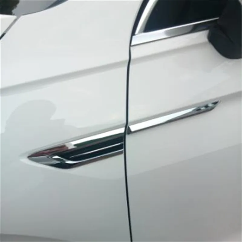 

Side Wing Badge Emblem Fender Stickers For new tiguan stickers 4pieces