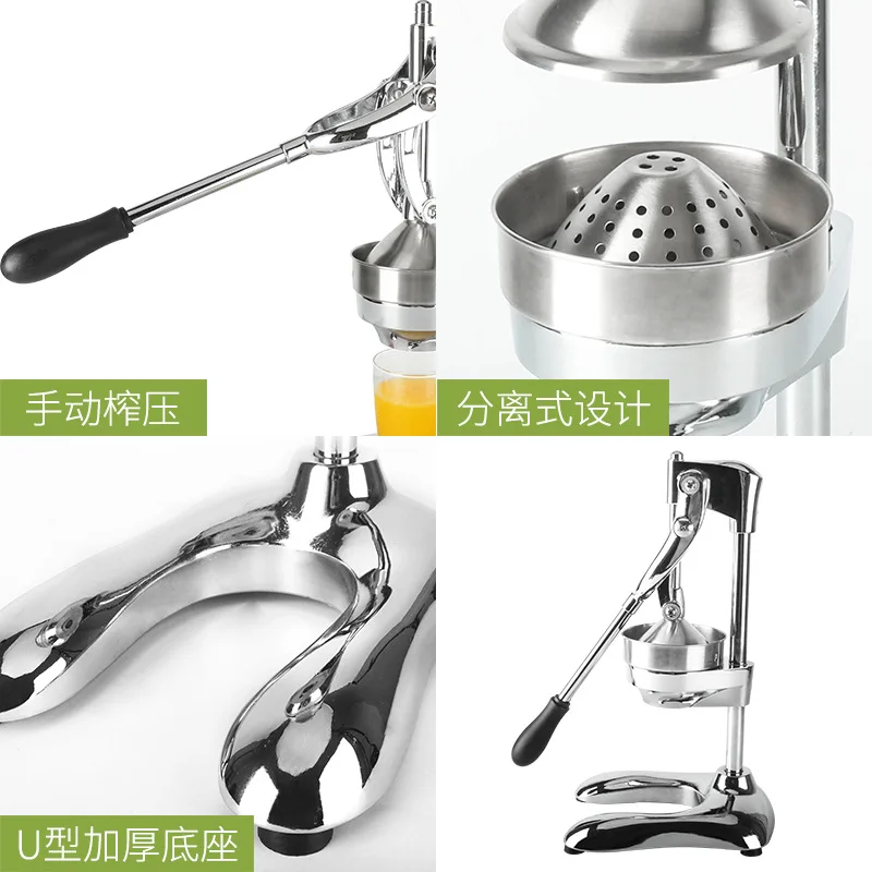  High Quality Stainless Steel Juicer Fruits Squeezer Orange Lemon Manual Juicer Squeezer Citrus Pres - 33003419098