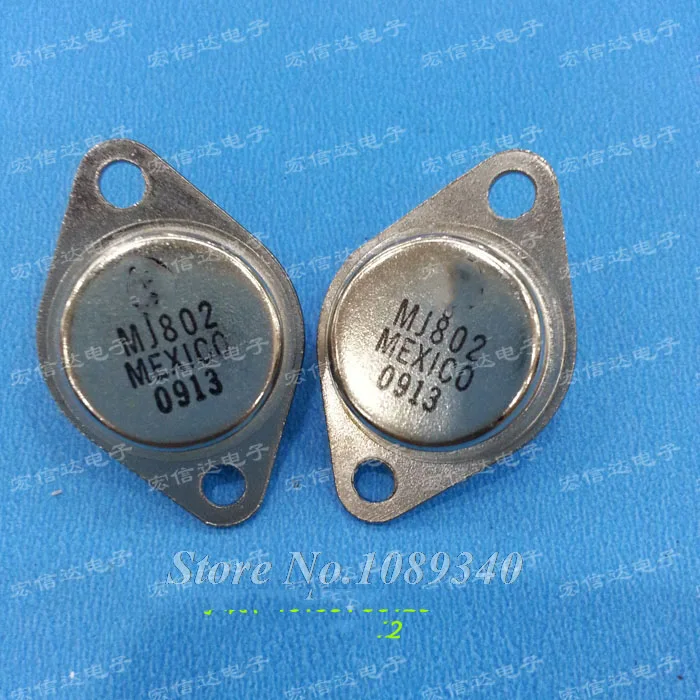 

5pcs/lot MJ802 MJ802G TO-3 Current 30A Voltage 100V Polarity NPN tube new original