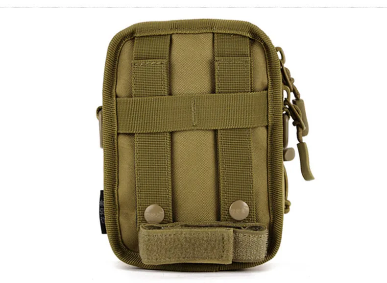 Водонепроницаемая тактическая Сумка Molle, сумка-Органайзер, EDC, поясная сумка, военный армейский плечевой ремень, нейлоновый, для кемпинга, маленькая сумка XA582WA