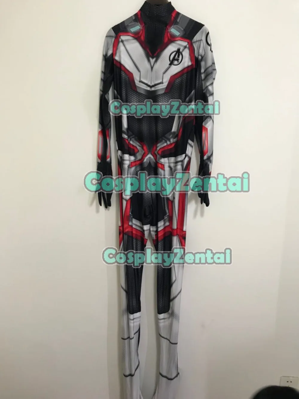 Adult Kids Avengers 4 Cosplay Costume 3D Print Spandex Avengers Endgame film Quantum Realm Team Zentai Bodysuits for Party