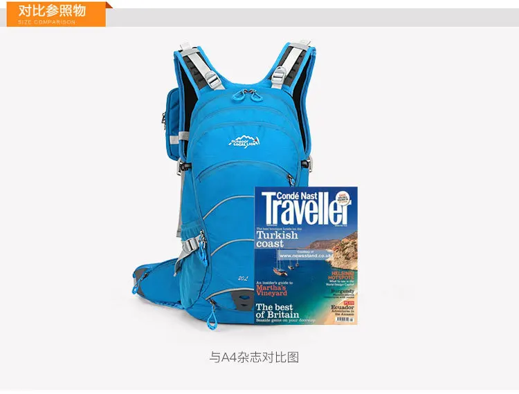 Clearance Bicycle Bag Cross Country Hiking Camping Traveling Backpack Waterproof Ultralight Reflective mtb Bike Bicycle Riding Cycling Bag 11