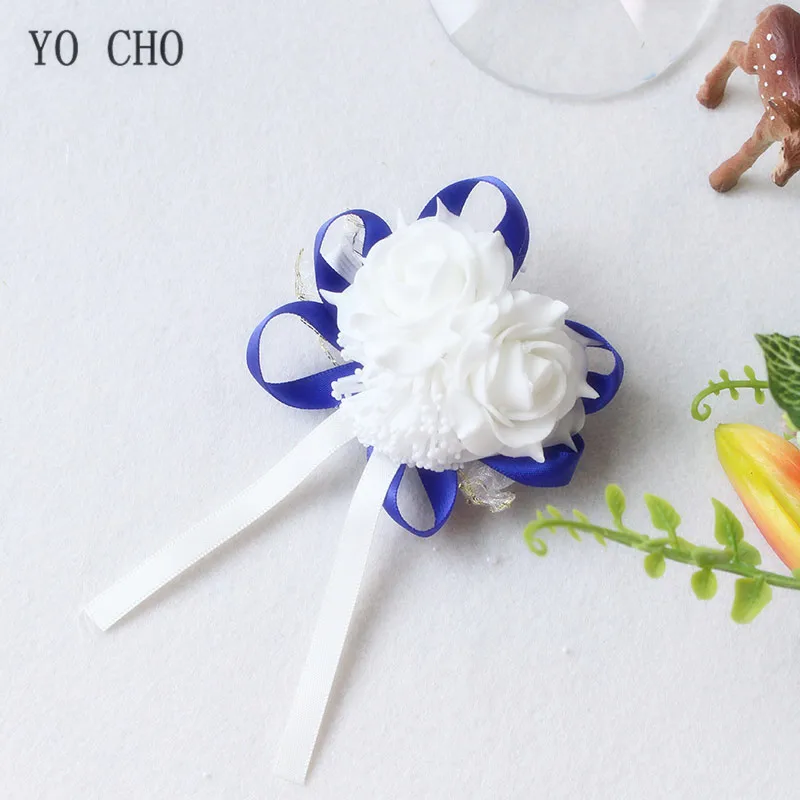 wrist corsage bracelet band bridesmaids flowers (121)