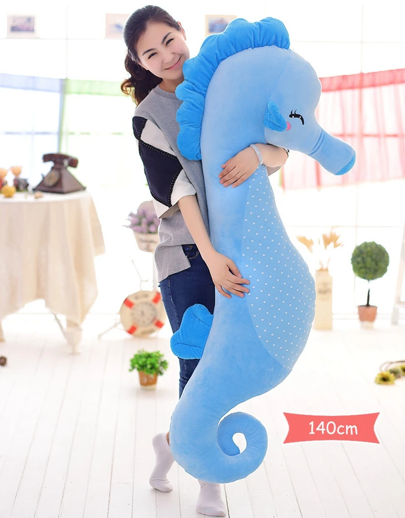 large seahorse stuffed animal