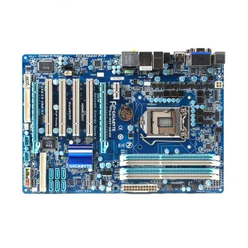 

Original Desktop H55 motherboard for Gigabyte GA-H55-UD3H LGA 1156 DDR3 H55-UD3H boards 16GB ATX Support X3440 X3470 X3460