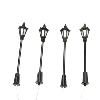 

10pcs Led cold light courtyard Light for Model train layout scenery architectural model building kits