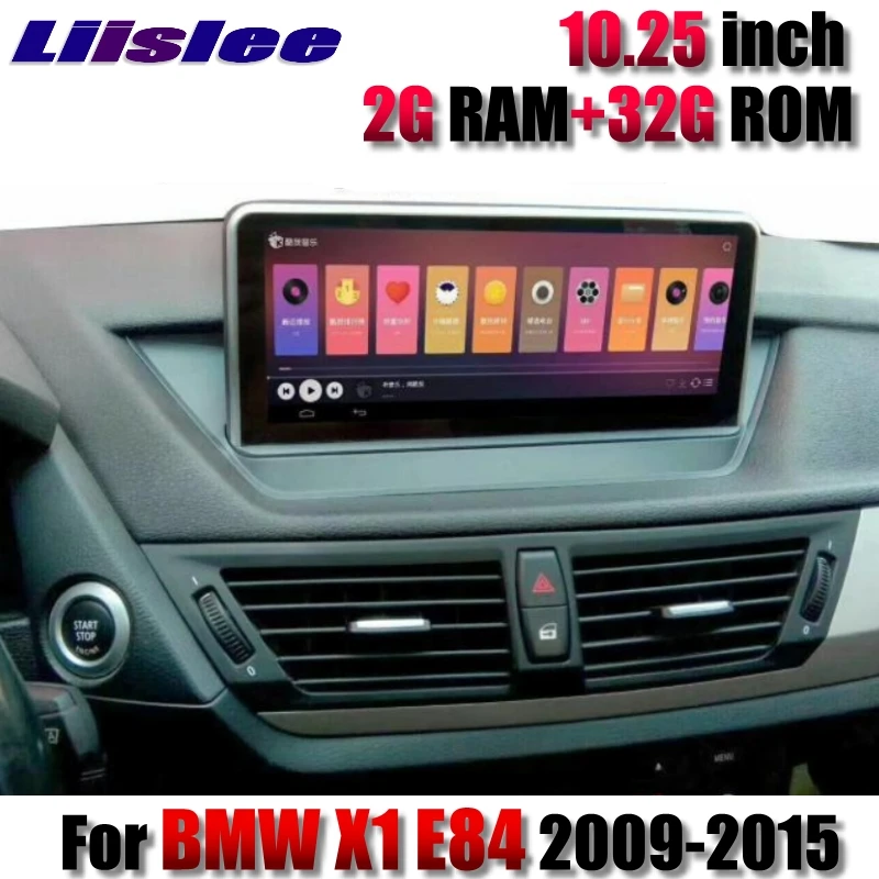 Best Liislee Navi For CarPlay Big Screen DAB+ 2G RAM For BMW X1 E84 2009~2015 Original NBT EVO System Car Multimedia GPS Navigation 7