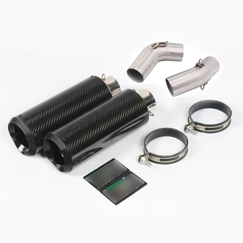 Monster 696 695 795 выхлопная труба для мотоцикла глушитель Escape Kit Mid Link Pipe для Ducati Monster 696 695 795 796 1100