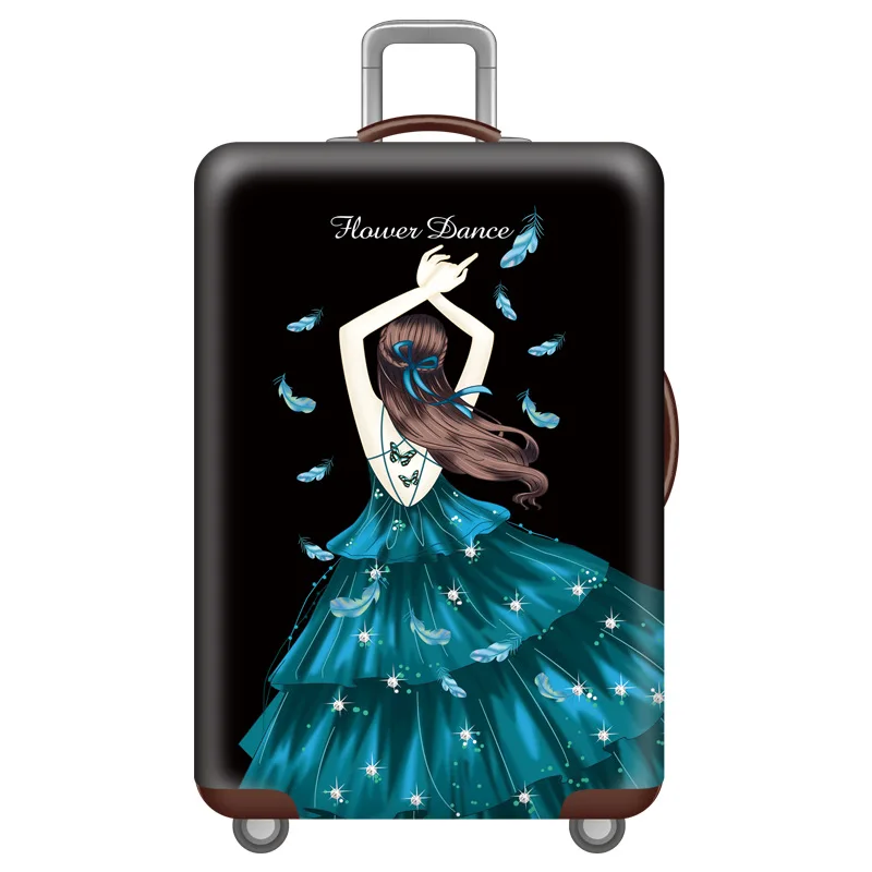 Защитный чехол для чемодана для путешествий, чехол для чемодана, пылезащитный чехол для багажа 1"-30", бирка для багажа, чехлы для багажа, аксессуары для путешествий