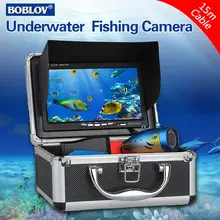 Free shipping!BOBLOV 7″ LCD 15m Underwater Fishing Camera System 1000TVL Ice/Sea Fish Finder