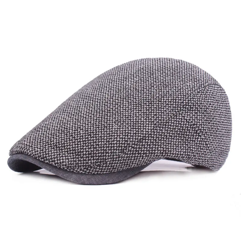Темпера мужская формальная одежда винтажные мужские береты унисекс Snapback шапки женские уличные Гольф джентльмен леди эскиз берет Homme BL20 - Цвет: Серый