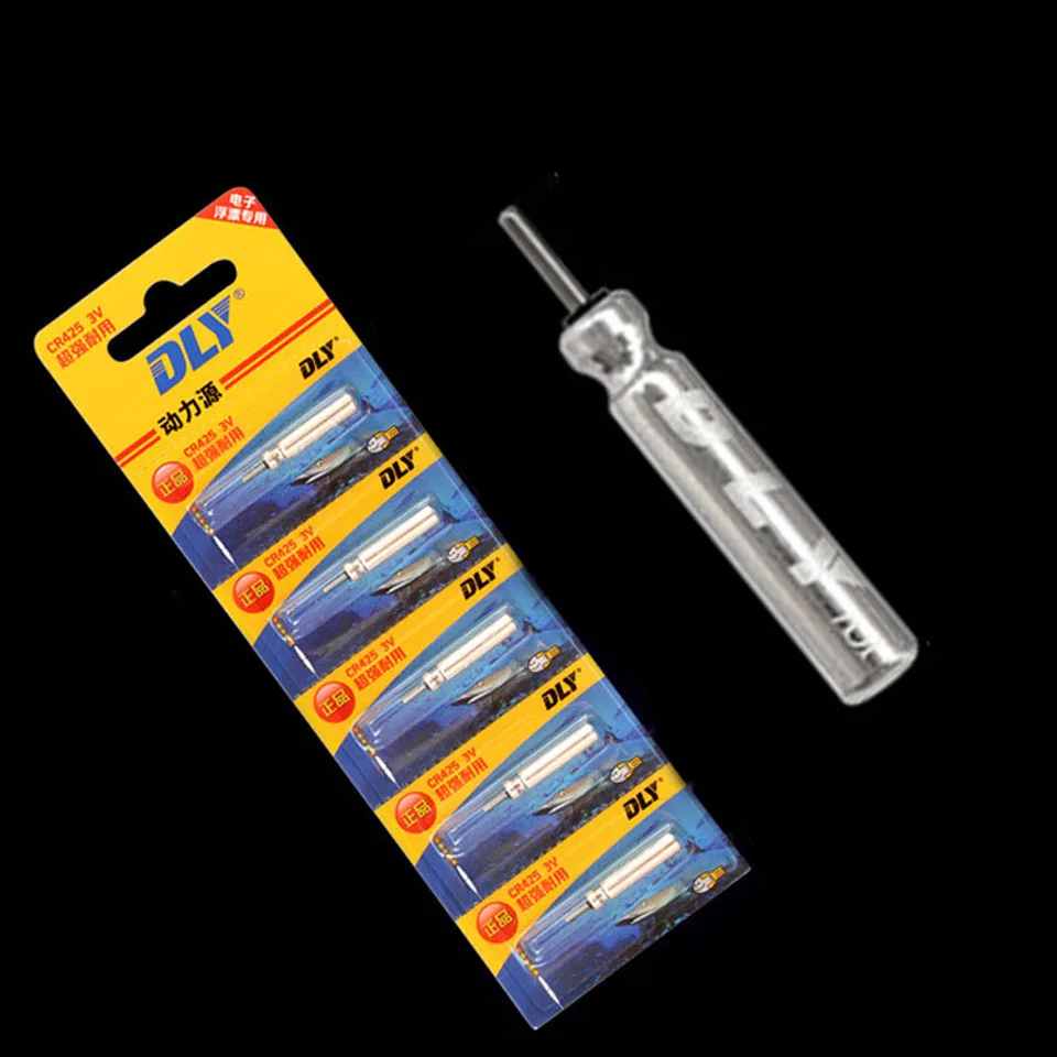 

WALK FISH Electronic Fishing Float Battery CR425 Lithium Pin Cells Night LED Fishing Float Fishing Tackle Tool Accessories