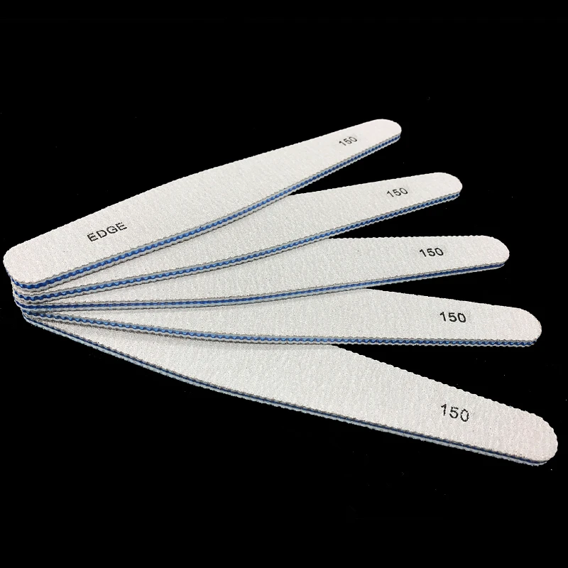 Lixa de Unhas de Acrílico Unhas de Buffer Forma de Gota Prego Arquivos - Grit Ferramentas Bloco Ongle Professionnel Lavável Arquivo Manicure 50 Pcs 150 5 grit acrílico arquivo de unhas bloco gota