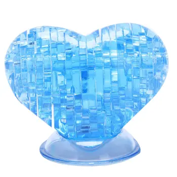 

COOLPLAY DIY three-dimensional love peach 3D crystal puzzle building children's educational toys creative gift room fur