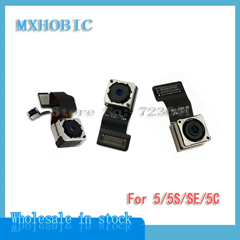 

10pcs/lot Back Rear Camera For iPhone 5S SE 5 5G 5C Big Camera Flex Cable with Focusing High Quality Replacement Free Shipping