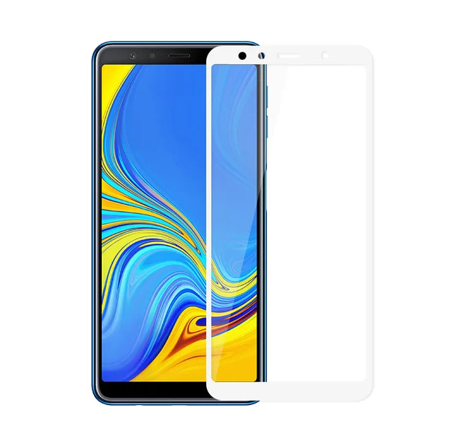 Другое 2 шт./упак. A7 Стекло для samsung Galaxy A7 A750 SM-A750F закаленное Стекло на процессором обработки изображений Glaxy 7 A72018 крышка Sklo - Цвет: Другое