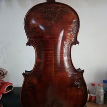 4/4 Скрипки модель stradi Античный стиль резной цветок клена Скрипки NO1