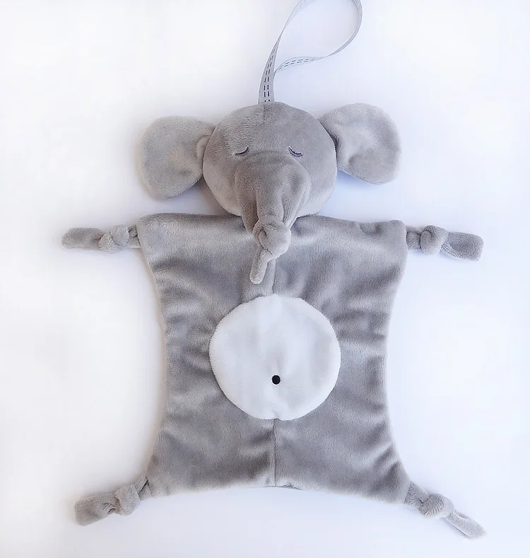 Babys аксессуары для душа новорожденных плюшевые успокаивающие игрушки комфортное полотенце для малышей Мультяшные животные формы