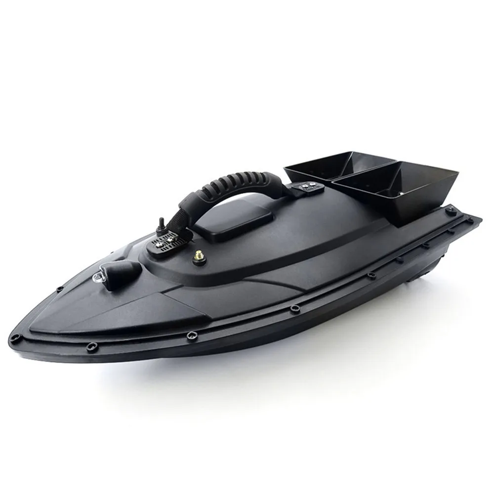 Wireless RC Fishing Bait Boat Remote Fish Finder Electric Fishing Bait Boat Double Motor Big Size 1.5kg Capacity 500M 5.4km/h