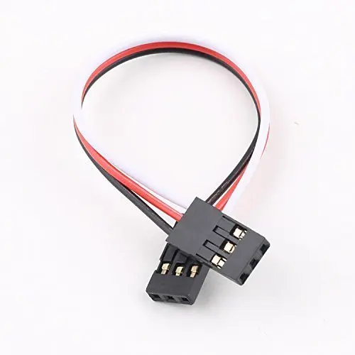 RC Servo Extension Cable 10Pcs Servo Extension Cable Lead Wire Male to Male JR Plug 10cm 3.93 inch 3 Pin Cord for Futaba RC Plane