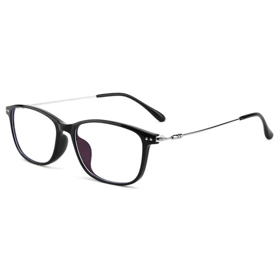 

Fashion Men Women Eyeglasses Retro Metal Frame Optical Anti Blue Light Eye Glasses Clear Classic Computer Eyewear Frames
