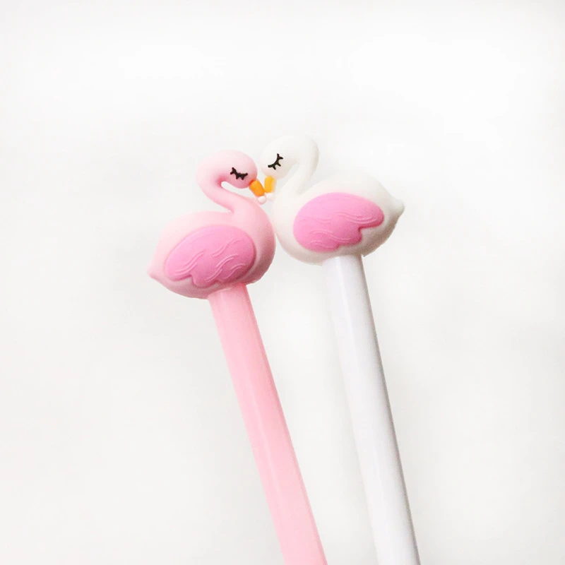 2 шт./лот 0,5 мм милые птицы гелевые кавайные ручки канцелярские роликовые шариковые ручки подарок офисный материал канцелярские принадлежности для школы