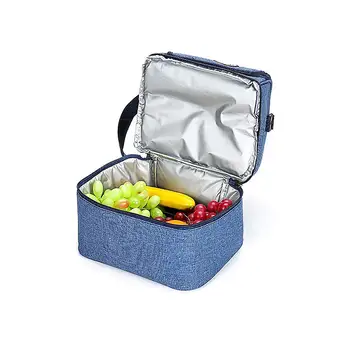

Portable Picnic Bag Lunch Box Tote Hot Cold Insulated Thermal Travel Work School Bag Cloth Insulation Package Camping Tools