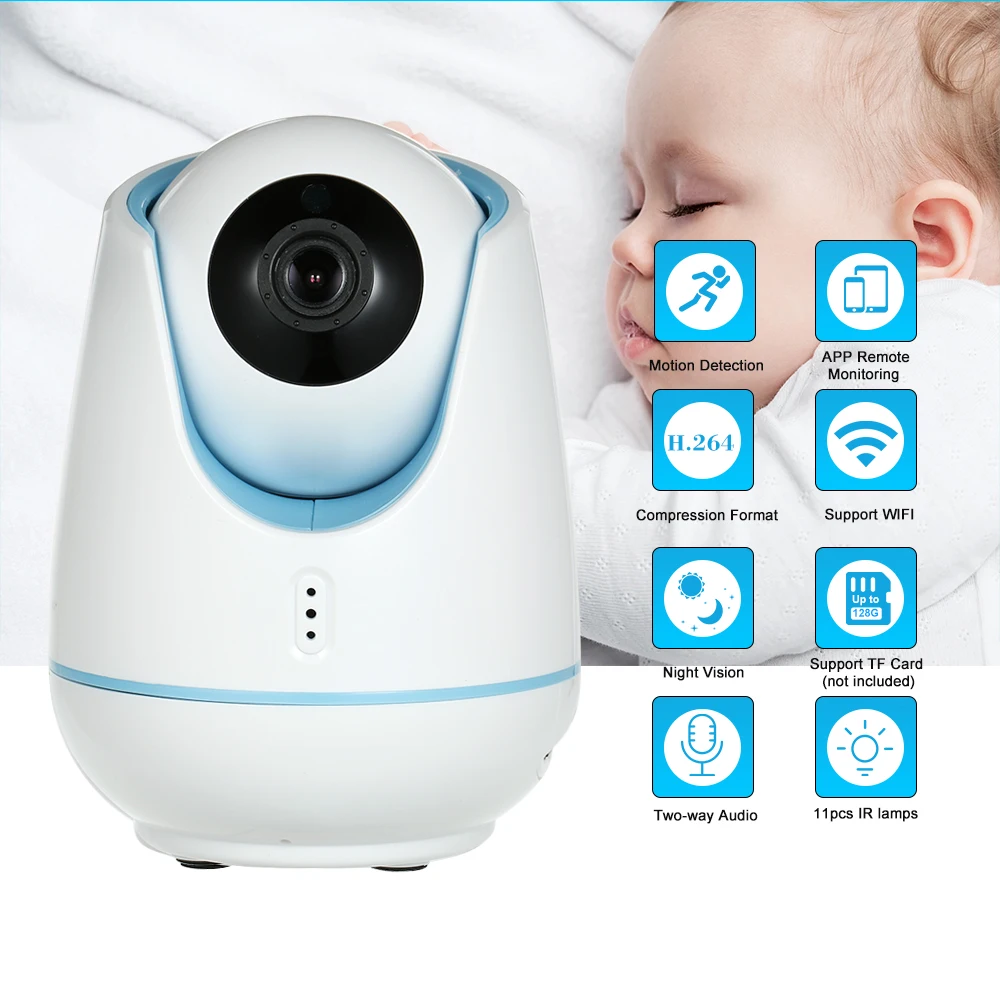 1080P WIFI Camera Wireless Cam Smart IP Camera Baby Monitor with Motion