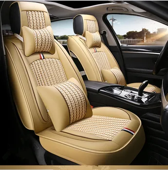 

High quality! Full set car seat covers for Cadillac ATS 2017-2014 breathable comfortable seat covers for ATS 2015,Free shipping
